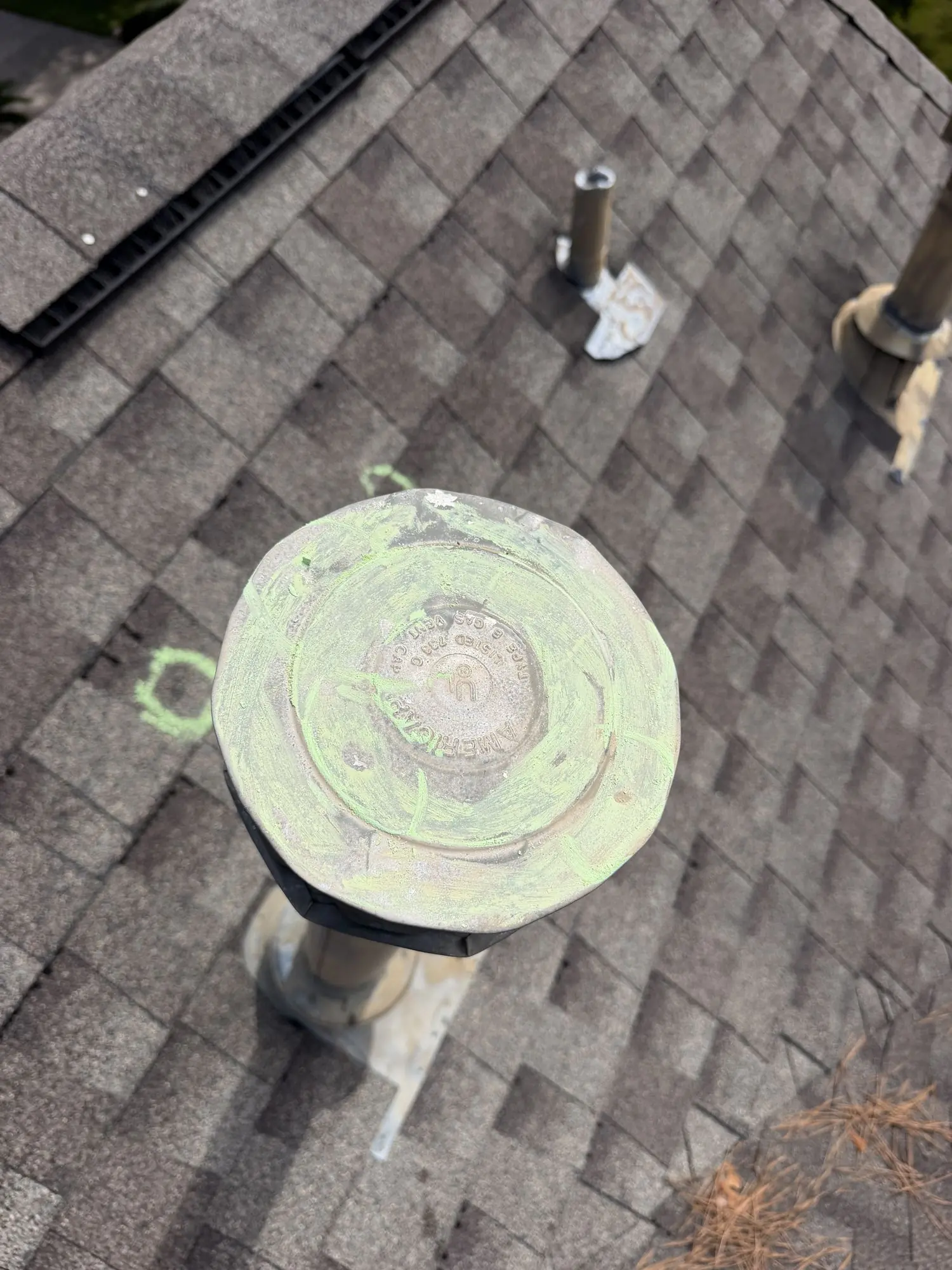 Pipe jack and flashing inspection
